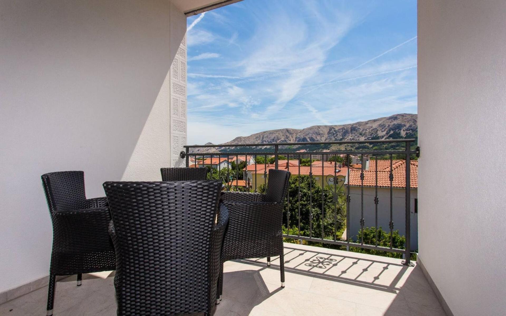 Apartments Bernardeta 1 Baška Exterior foto
