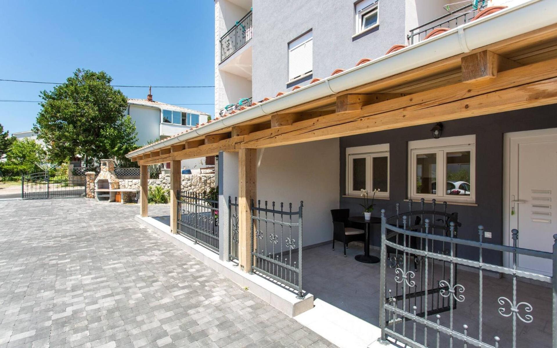 Apartments Bernardeta 1 Baška Exterior foto