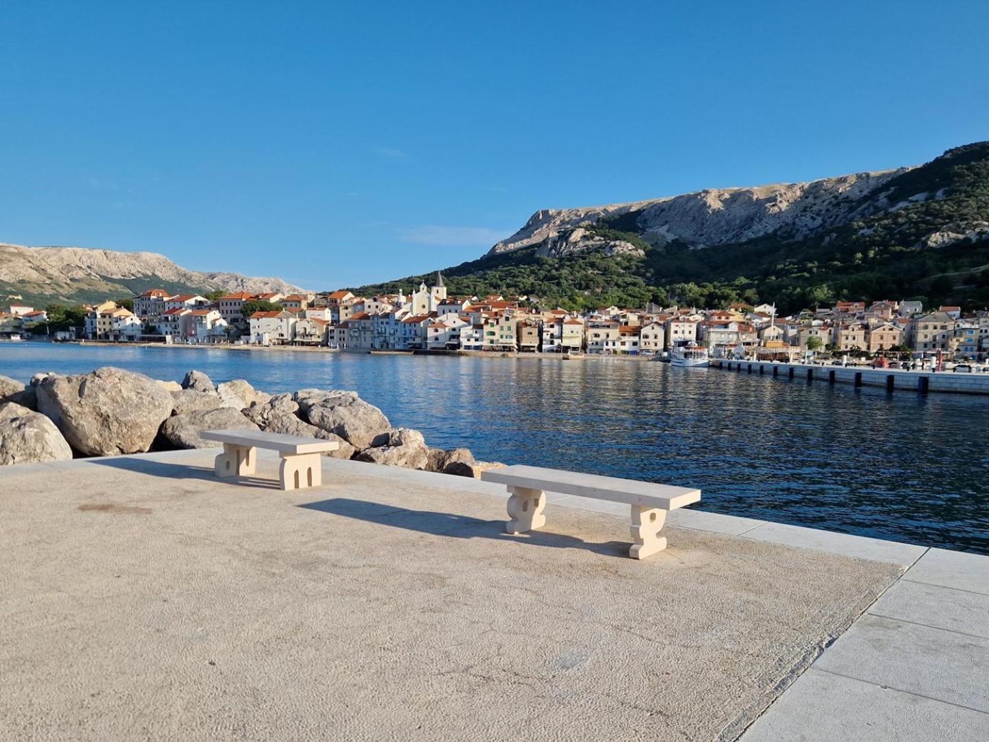 Apartments Bernardeta 1 Baška Exterior foto